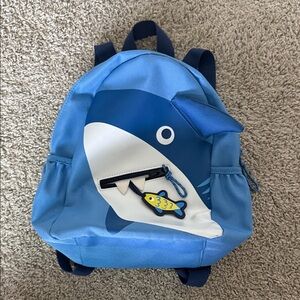 Blue Shark Little Kids/Toddler Backpack
